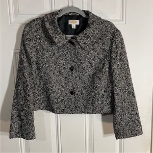 Talbot’s Cropped Wool Blazer